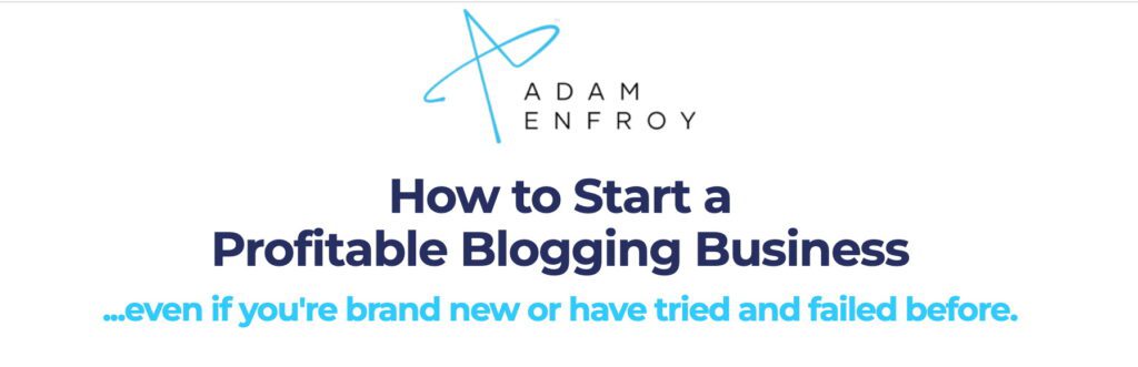 Start a Blog